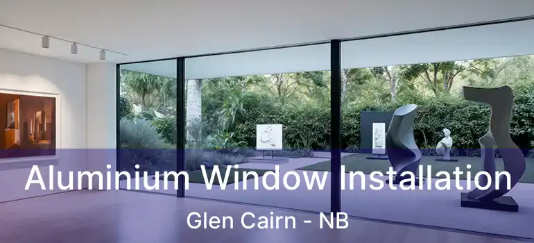  Aluminium Window Installation Glen Cairn - NB