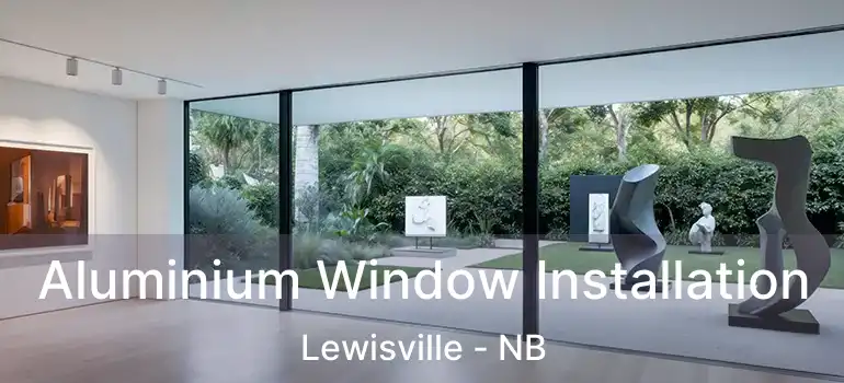  Aluminium Window Installation Lewisville - NB