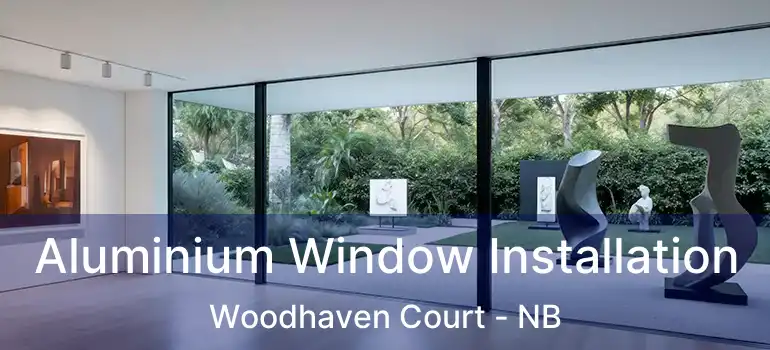  Aluminium Window Installation Woodhaven Court - NB