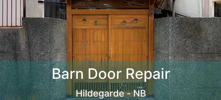  Barn Door Repair Hildegarde - NB