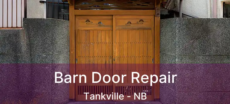  Barn Door Repair Tankville - NB