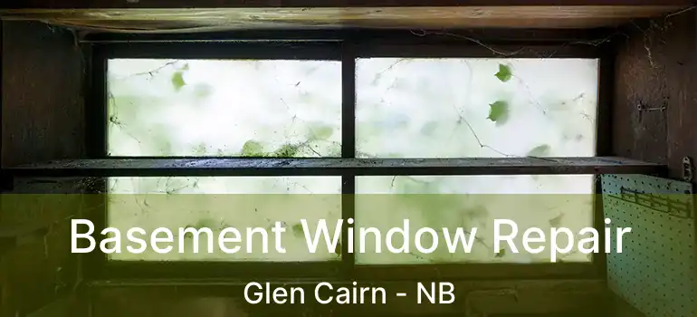  Basement Window Repair Glen Cairn - NB