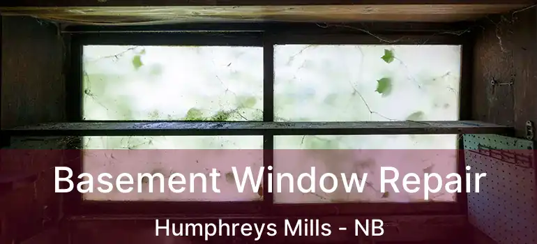  Basement Window Repair Humphreys Mills - NB