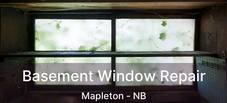  Basement Window Repair Mapleton - NB