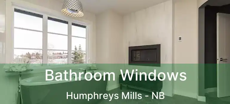  Bathroom Windows Humphreys Mills - NB