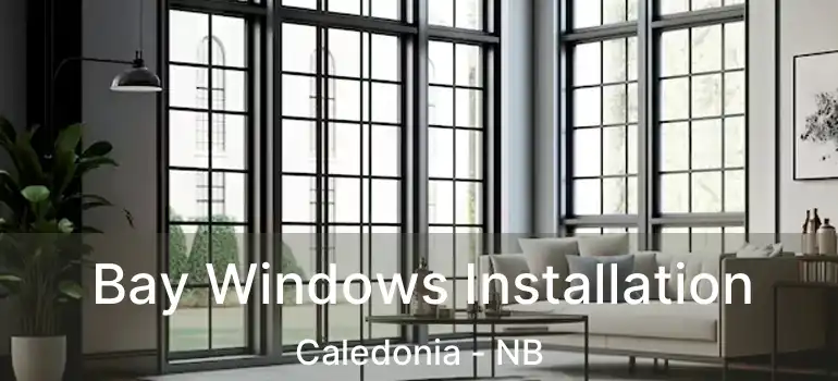  Bay Windows Installation Caledonia - NB