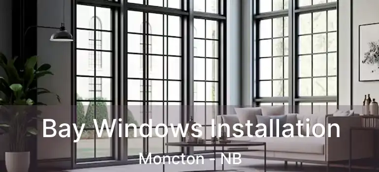  Bay Windows Installation Moncton - NB