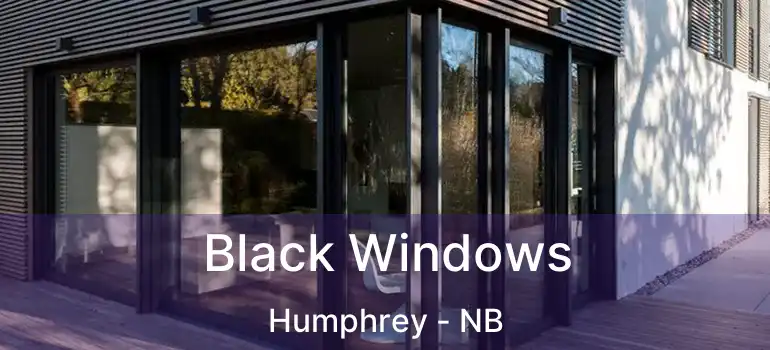  Black Windows Humphrey - NB