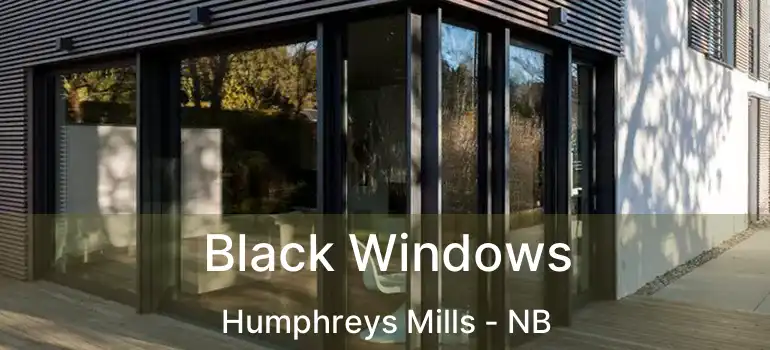  Black Windows Humphreys Mills - NB