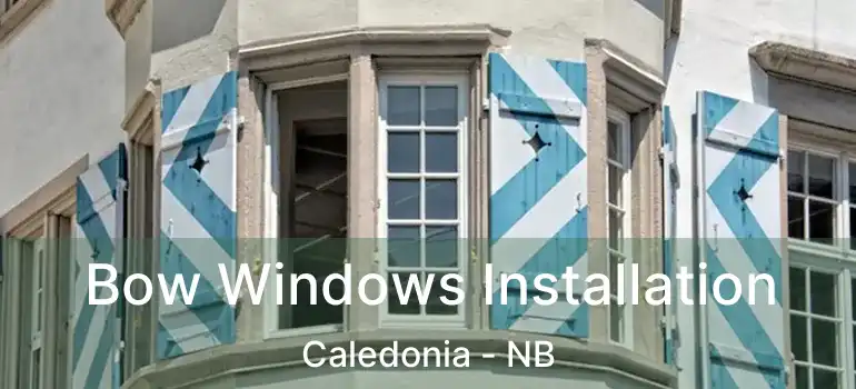  Bow Windows Installation Caledonia - NB