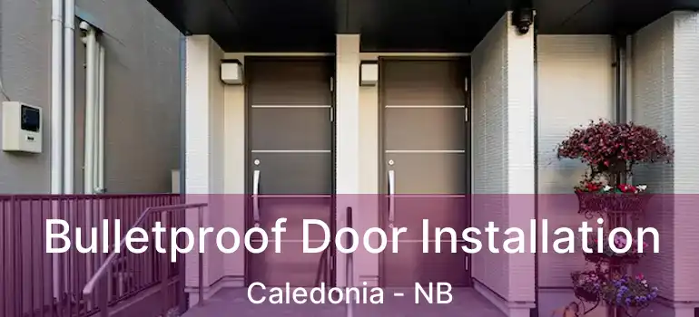  Bulletproof Door Installation Caledonia - NB