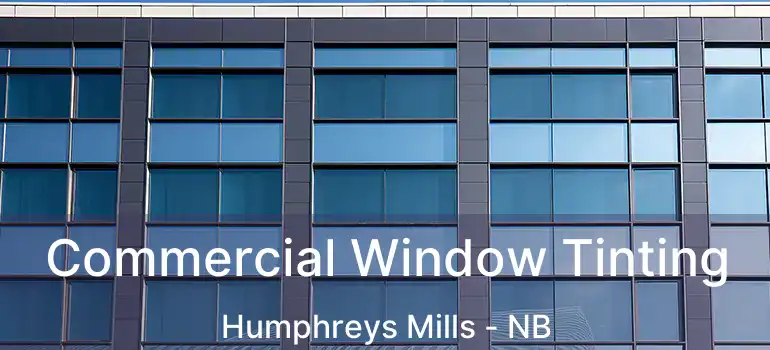  Commercial Window Tinting Humphreys Mills - NB