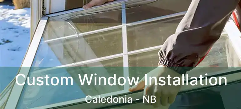  Custom Window Installation Caledonia - NB