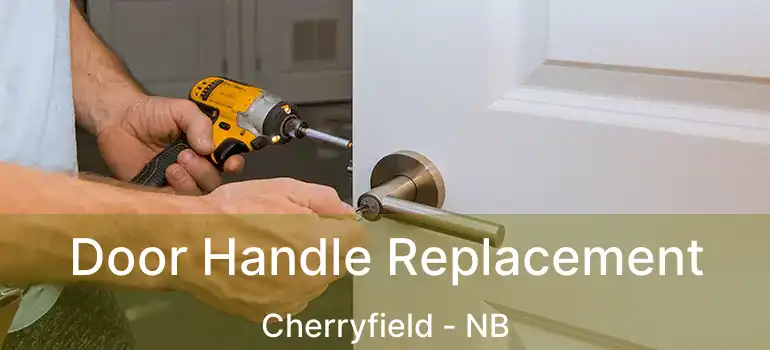  Door Handle Replacement Cherryfield - NB