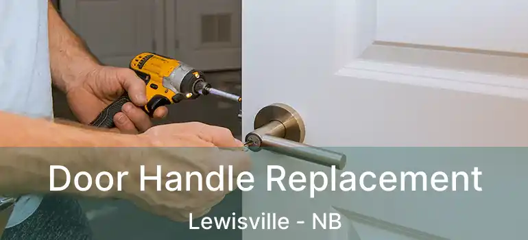  Door Handle Replacement Lewisville - NB