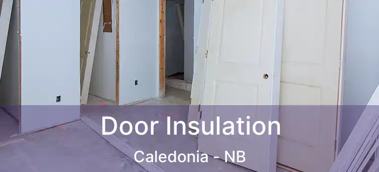  Door Insulation Caledonia - NB