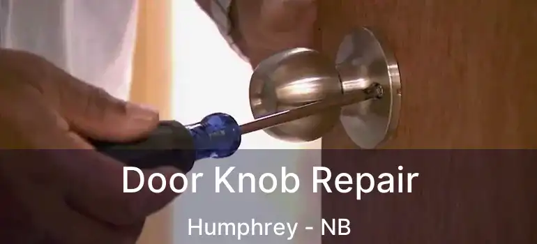  Door Knob Repair Humphrey - NB