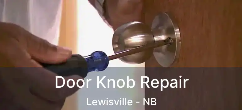  Door Knob Repair Lewisville - NB