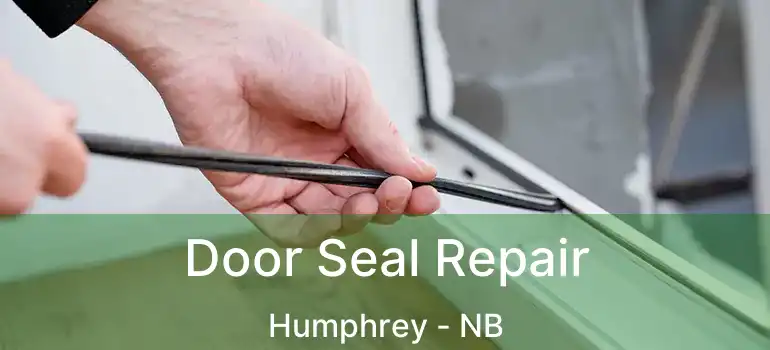  Door Seal Repair Humphrey - NB