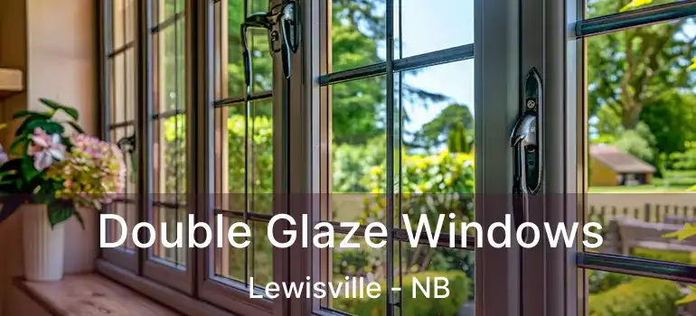  Double Glaze Windows Lewisville - NB