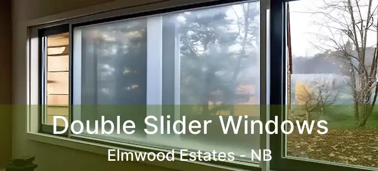  Double Slider Windows Elmwood Estates - NB