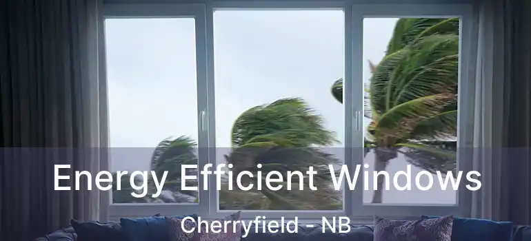  Energy Efficient Windows Cherryfield - NB