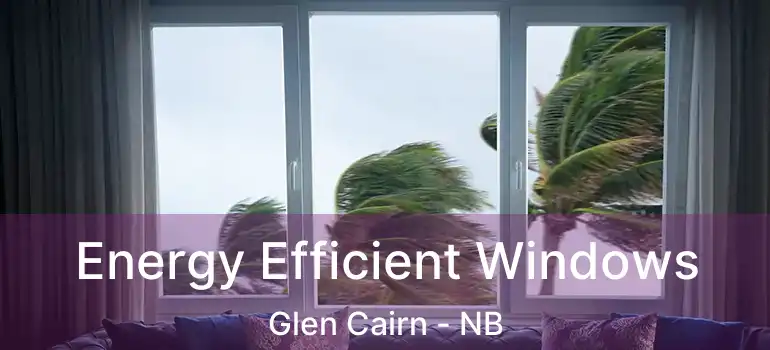  Energy Efficient Windows Glen Cairn - NB