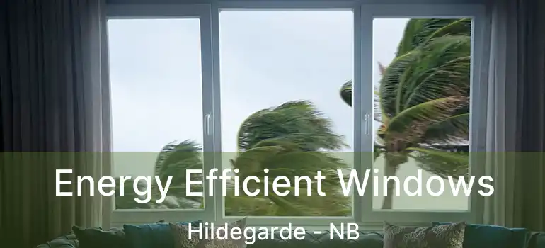  Energy Efficient Windows Hildegarde - NB