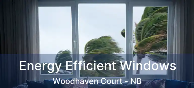  Energy Efficient Windows Woodhaven Court - NB
