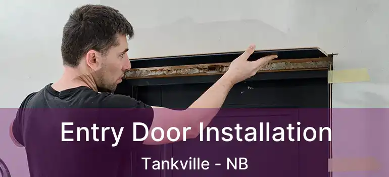  Entry Door Installation Tankville - NB