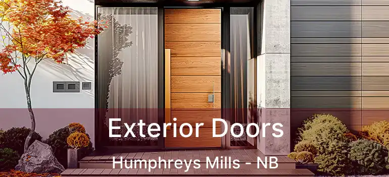  Exterior Doors Humphreys Mills - NB