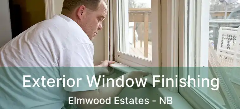  Exterior Window Finishing Elmwood Estates - NB