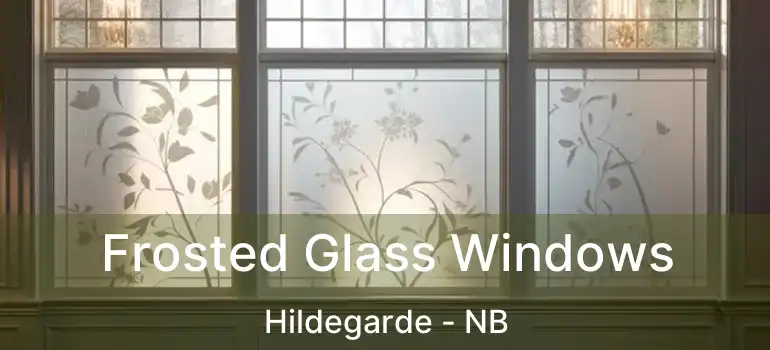  Frosted Glass Windows Hildegarde - NB