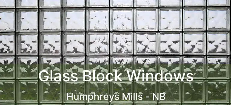 Glass Block Windows Humphreys Mills - NB