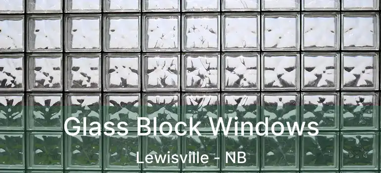  Glass Block Windows Lewisville - NB