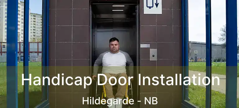  Handicap Door Installation Hildegarde - NB