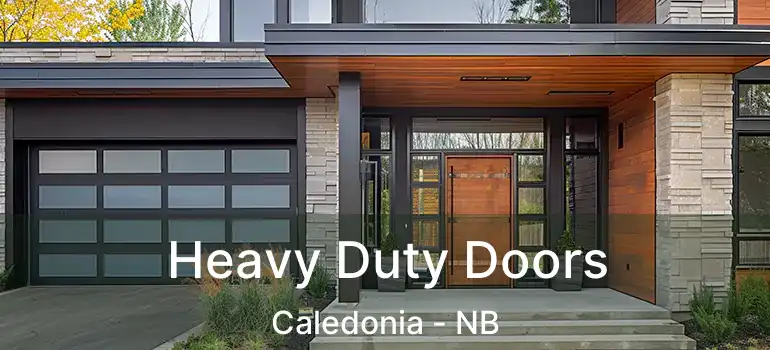  Heavy Duty Doors Caledonia - NB