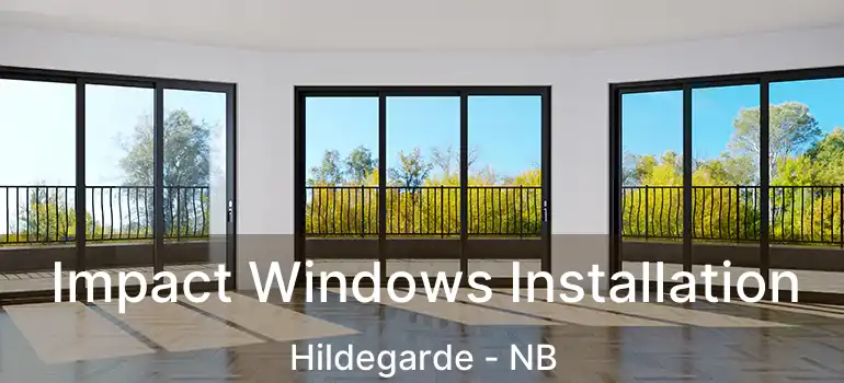  Impact Windows Installation Hildegarde - NB