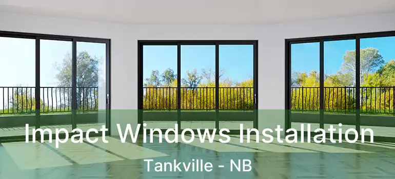  Impact Windows Installation Tankville - NB