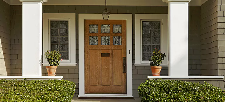 Craftsman Style Door in Moncton, New Brunswick