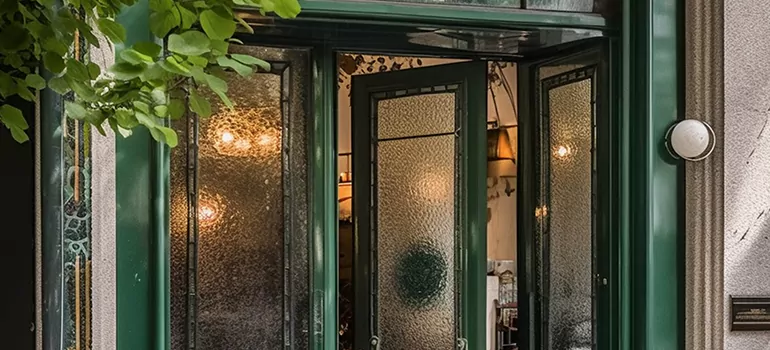 Frosted Pantry Door in Moncton, New Brunswick