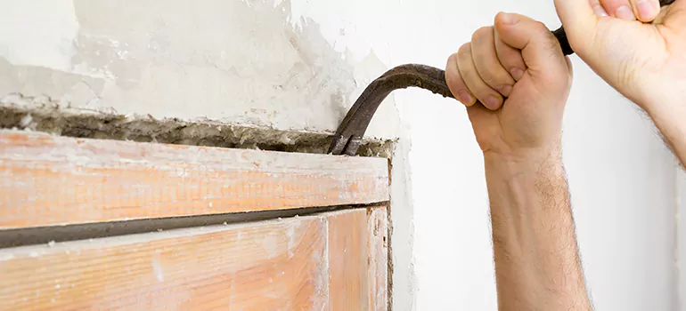 Wooden Garage Door Repair in Moncton, New Brunswick