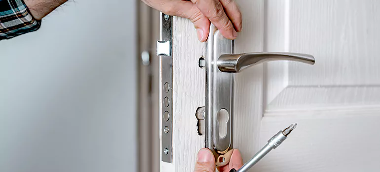 Front Door Knob Repair in Mapleton, NB