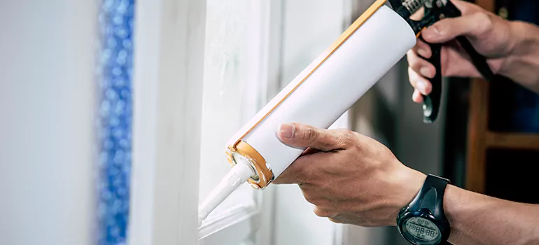 Residential Window Caulking in Moncton, New Brunswick