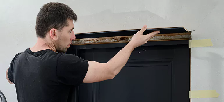 Wood Door Hole Repair in Moncton, NB