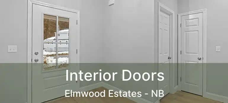  Interior Doors Elmwood Estates - NB