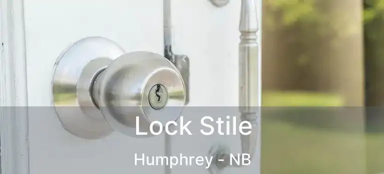  Lock Stile Humphrey - NB