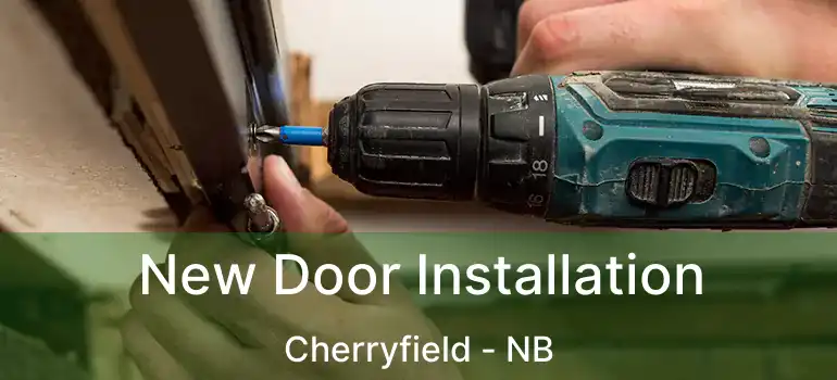  New Door Installation Cherryfield - NB