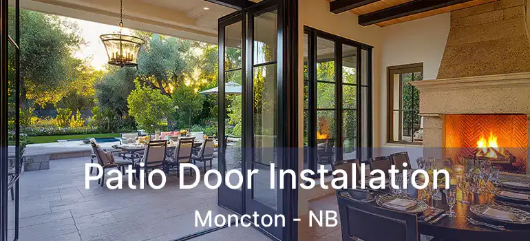  Patio Door Installation Moncton - NB