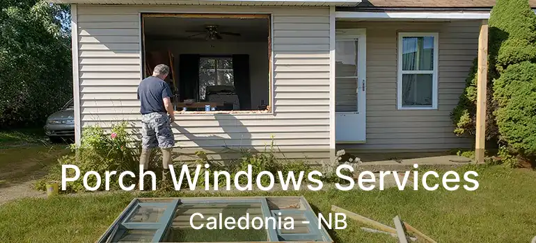  Porch Windows Services Caledonia - NB